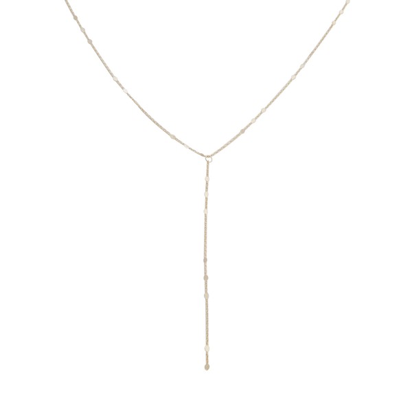 Morse Code Chain Lariat