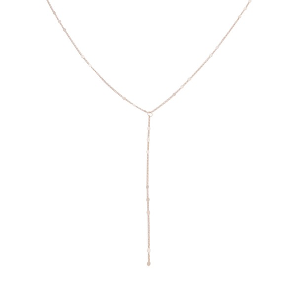 Morse Code Chain Lariat