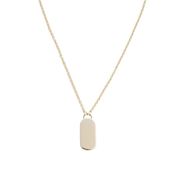 Julia Tag Necklace