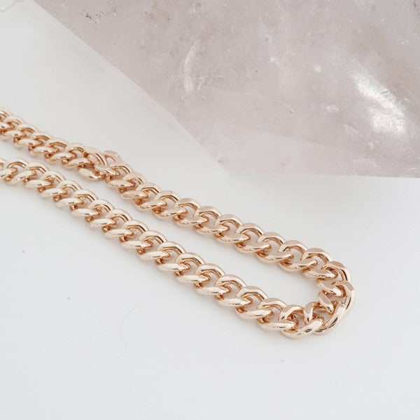 Fiona Thick Curb Chain Bracelet