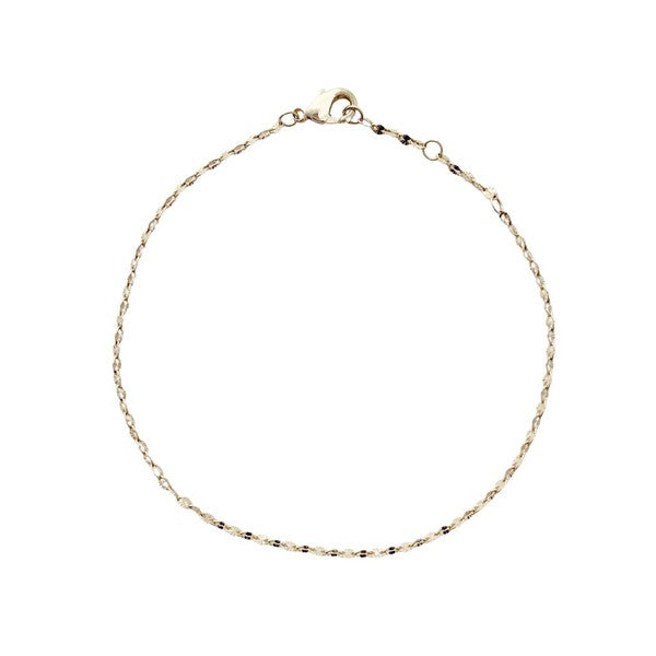 Esme Dainty Twisted Chain Bracelet