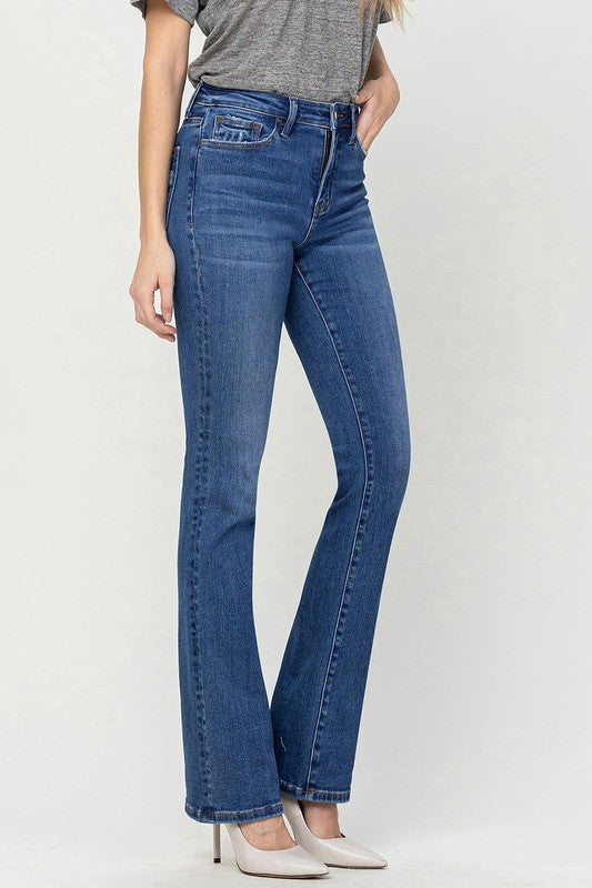 High Rise Bootcut Jeans