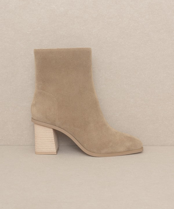 Vera Square Toe Ankle Boots