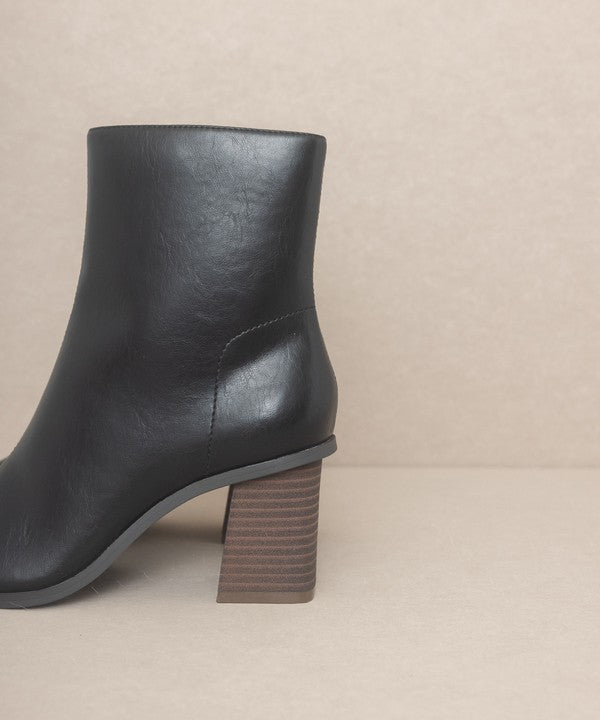 Vera Square Toe Ankle Boots