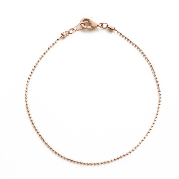 Whisper Thin Ball Chain Bracelet