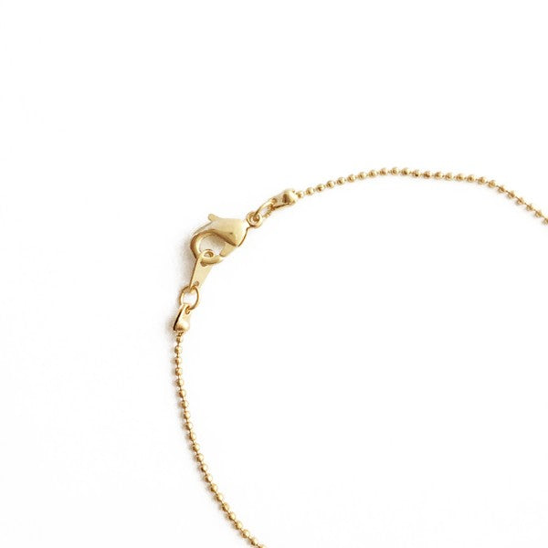 Whisper Thin Ball Chain Bracelet