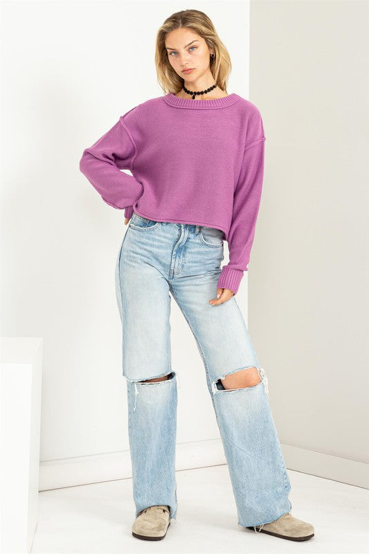 Cuddly Classic Long Sleeve Sweater