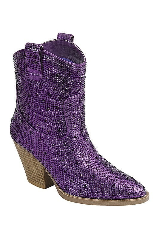 RIVER RHINESTONE WESTERN BOOTS